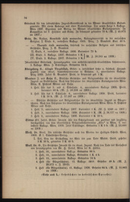 Verordnungsblatt für das Volksschulwesen im Königreiche Böhmen 19100831 Seite: 14