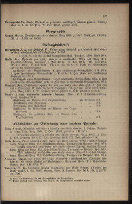 Verordnungsblatt für das Volksschulwesen im Königreiche Böhmen 19100831 Seite: 47