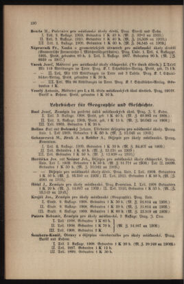 Verordnungsblatt für das Volksschulwesen im Königreiche Böhmen 19100831 Seite: 50