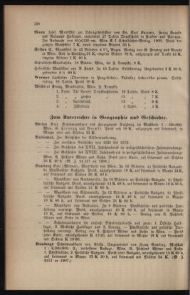 Verordnungsblatt für das Volksschulwesen im Königreiche Böhmen 19100831 Seite: 58