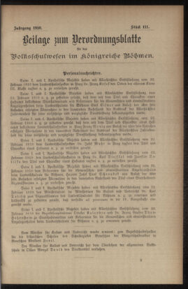 Verordnungsblatt für das Volksschulwesen im Königreiche Böhmen 19101231 Seite: 17