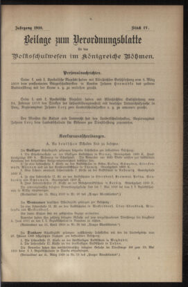 Verordnungsblatt für das Volksschulwesen im Königreiche Böhmen 19101231 Seite: 23