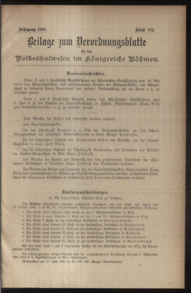 Verordnungsblatt für das Volksschulwesen im Königreiche Böhmen 19101231 Seite: 39