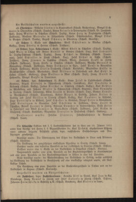 Verordnungsblatt für das Volksschulwesen im Königreiche Böhmen 19110131 Seite: 5