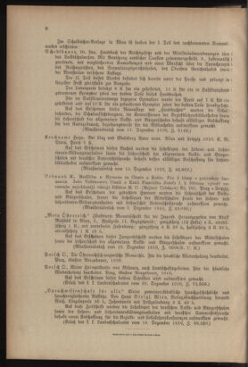 Verordnungsblatt für das Volksschulwesen im Königreiche Böhmen 19110131 Seite: 8