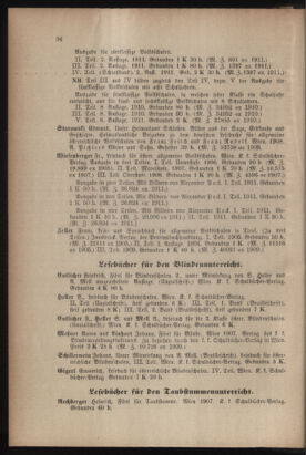 Verordnungsblatt für das Volksschulwesen im Königreiche Böhmen 19110831 Seite: 24