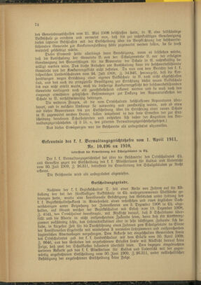 Verordnungsblatt für das Volksschulwesen im Königreiche Böhmen 19110831 Seite: 4