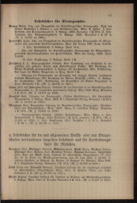 Verordnungsblatt für das Volksschulwesen im Königreiche Böhmen 19110831 Seite: 45