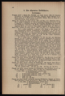 Verordnungsblatt für das Volksschulwesen im Königreiche Böhmen 19110831 Seite: 50