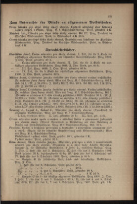 Verordnungsblatt für das Volksschulwesen im Königreiche Böhmen 19110831 Seite: 51