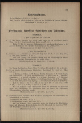 Verordnungsblatt für das Volksschulwesen im Königreiche Böhmen 19110930 Seite: 5