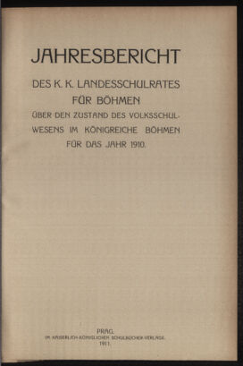 Verordnungsblatt für das Volksschulwesen im Königreiche Böhmen 19111031 Seite: 27