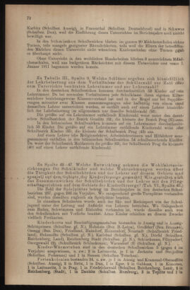 Verordnungsblatt für das Volksschulwesen im Königreiche Böhmen 19111031 Seite: 98