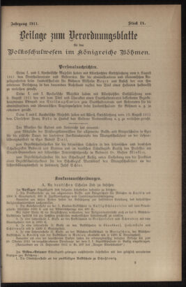 Verordnungsblatt für das Volksschulwesen im Königreiche Böhmen 19111231 Seite: 197