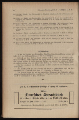 Verordnungsblatt für das Volksschulwesen im Königreiche Böhmen 19111231 Seite: 212