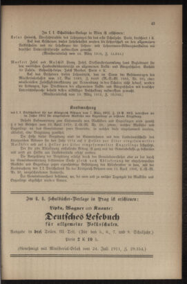 Verordnungsblatt für das Volksschulwesen im Königreiche Böhmen 19120430 Seite: 11