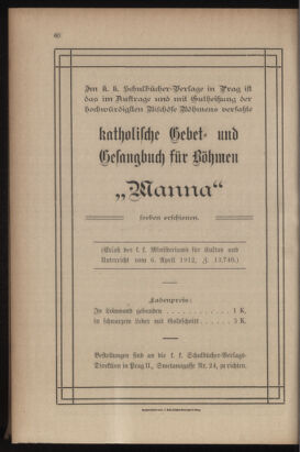 Verordnungsblatt für das Volksschulwesen im Königreiche Böhmen 19120531 Seite: 16