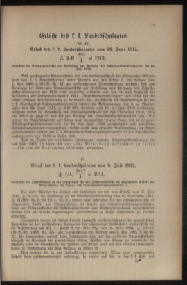 Verordnungsblatt für das Volksschulwesen im Königreiche Böhmen 19120731 Seite: 3