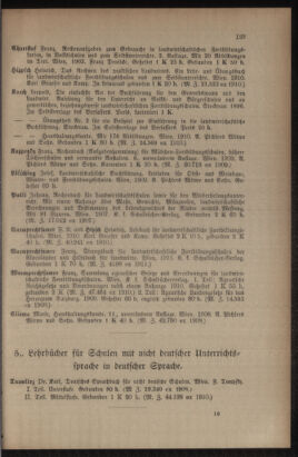 Verordnungsblatt für das Volksschulwesen im Königreiche Böhmen 19120831 Seite: 45