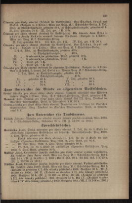 Verordnungsblatt für das Volksschulwesen im Königreiche Böhmen 19120831 Seite: 49