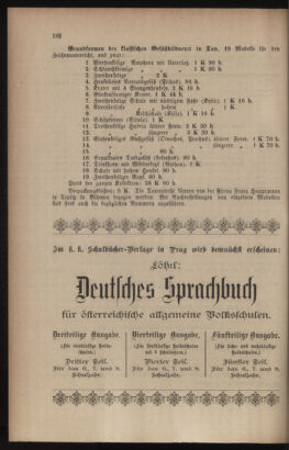 Verordnungsblatt für das Volksschulwesen im Königreiche Böhmen 19120831 Seite: 98