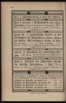 Verordnungsblatt für das Volksschulwesen im Königreiche Böhmen 19121130 Seite: 12