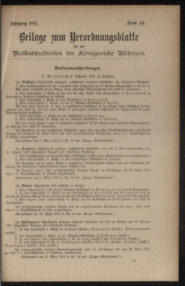 Verordnungsblatt für das Volksschulwesen im Königreiche Böhmen 19121231 Seite: 17