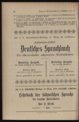 Verordnungsblatt für das Volksschulwesen im Königreiche Böhmen 19121231 Seite: 32