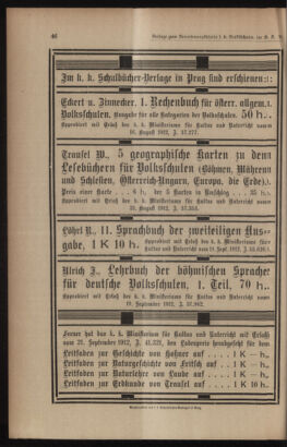 Verordnungsblatt für das Volksschulwesen im Königreiche Böhmen 19121231 Seite: 54