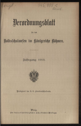 Verordnungsblatt für das Volksschulwesen im Königreiche Böhmen 19121231 Seite: 63