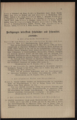 Verordnungsblatt für das Volksschulwesen im Königreiche Böhmen 19130131 Seite: 11