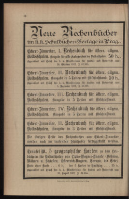 Verordnungsblatt für das Volksschulwesen im Königreiche Böhmen 19130131 Seite: 16