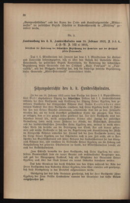 Verordnungsblatt für das Volksschulwesen im Königreiche Böhmen 19130331 Seite: 2