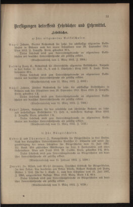 Verordnungsblatt für das Volksschulwesen im Königreiche Böhmen 19130430 Seite: 13