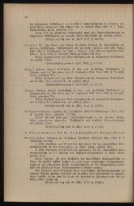 Verordnungsblatt für das Volksschulwesen im Königreiche Böhmen 19130531 Seite: 14