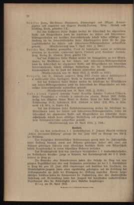 Verordnungsblatt für das Volksschulwesen im Königreiche Böhmen 19130531 Seite: 16