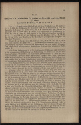 Verordnungsblatt für das Volksschulwesen im Königreiche Böhmen 19130531 Seite: 7