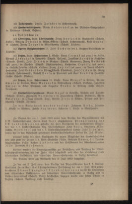 Verordnungsblatt für das Volksschulwesen im Königreiche Böhmen 19130731 Seite: 3