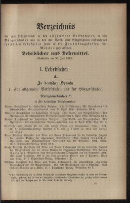 Verordnungsblatt für das Volksschulwesen im Königreiche Böhmen 19130831 Seite: 17