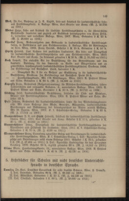 Verordnungsblatt für das Volksschulwesen im Königreiche Böhmen 19130831 Seite: 51