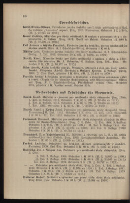 Verordnungsblatt für das Volksschulwesen im Königreiche Böhmen 19130831 Seite: 60