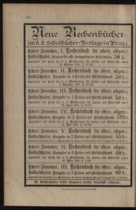 Verordnungsblatt für das Volksschulwesen im Königreiche Böhmen 19131231 Seite: 16