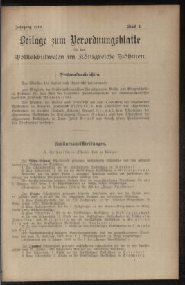 Verordnungsblatt für das Volksschulwesen im Königreiche Böhmen 19131231 Seite: 17