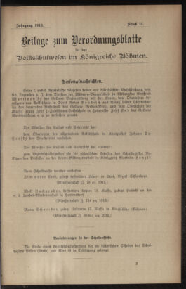 Verordnungsblatt für das Volksschulwesen im Königreiche Böhmen 19131231 Seite: 21