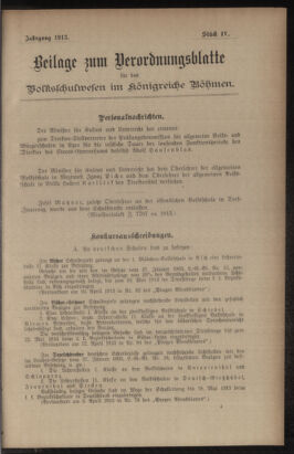 Verordnungsblatt für das Volksschulwesen im Königreiche Böhmen 19131231 Seite: 31