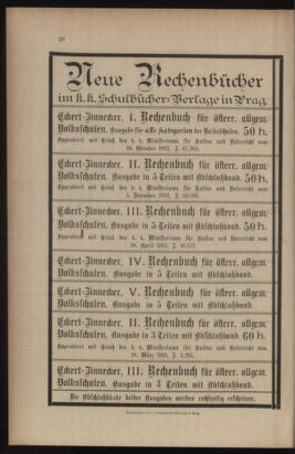 Verordnungsblatt für das Volksschulwesen im Königreiche Böhmen 19131231 Seite: 42