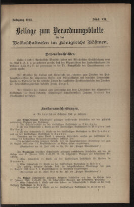 Verordnungsblatt für das Volksschulwesen im Königreiche Böhmen 19131231 Seite: 47