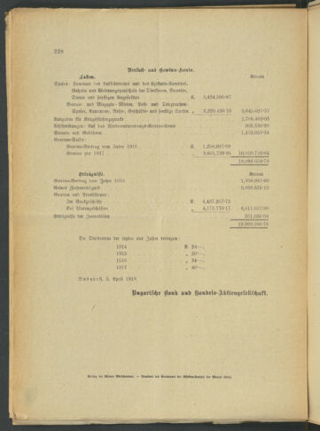 Verordnungsblatt der Wiener Börsekammer 19180605 Seite: 8