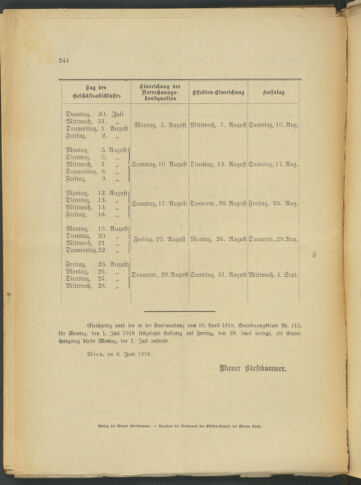 Verordnungsblatt der Wiener Börsekammer 19180611 Seite: 2