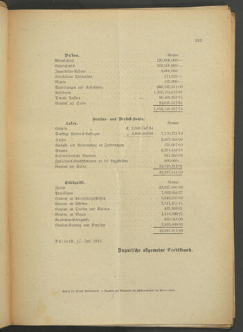 Verordnungsblatt der Wiener Börsekammer 19180829 Seite: 15